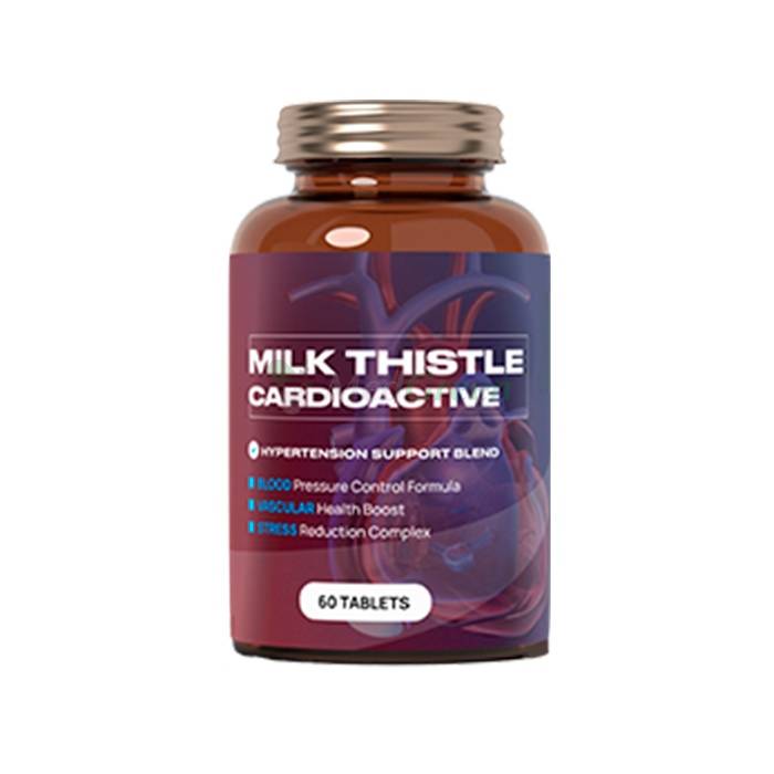 ✦ Milk Thistle CardioActive - remedy for high blood pressure