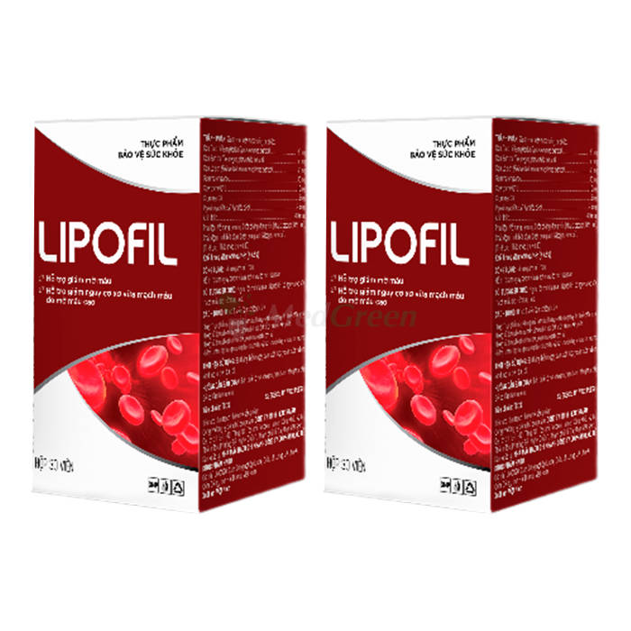 ✦ Lipofil - phương tiện để bình thường hóa mức cholesterol